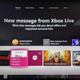 The old Xbox One home screen layout.